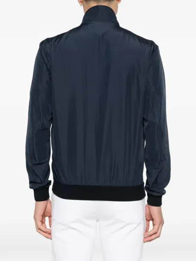 Kiton Blue Jacket In Blue