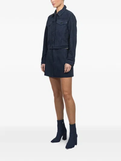 Dl1961 Buttoned Pocket Jacket In Multi