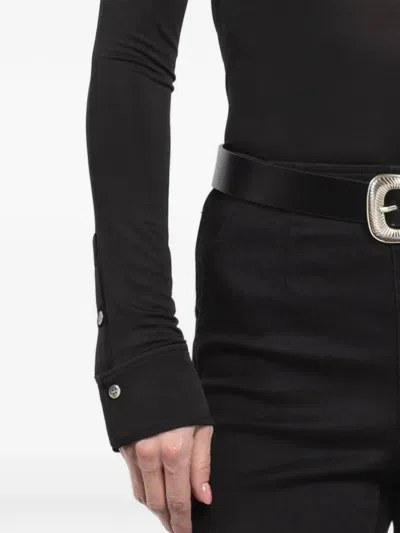 A.l.c Elyse Turtleneck Top In Brown