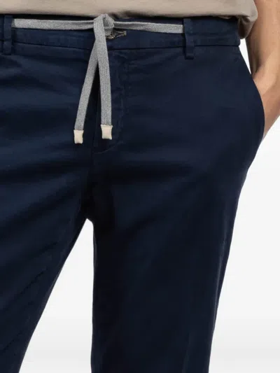 Mason's Drawstring Trousers In Black