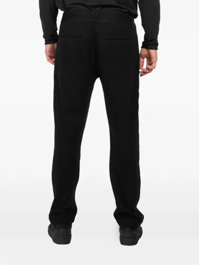 Hannes Roether Drawstring Trousers In Black