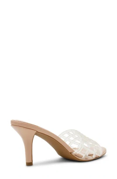 Dolce Vita Dv By  Cristoff Caged Slide Sandal In Transparent