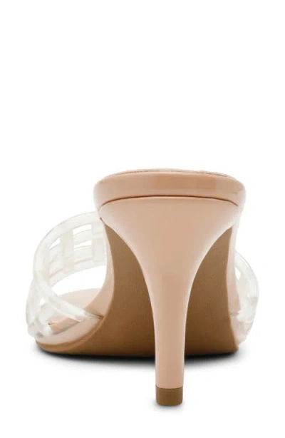 Dolce Vita Dv By  Cristoff Caged Slide Sandal In Transparent