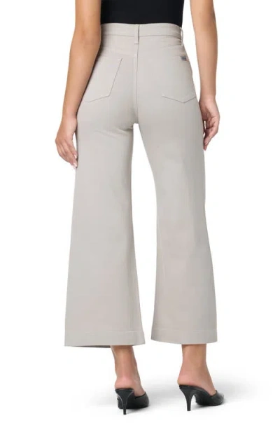 Joe's High Waist Ankle Wide Leg Trouser Jeans In Gray