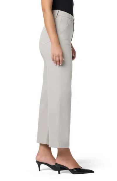 Joe's High Waist Ankle Wide Leg Trouser Jeans In Gray