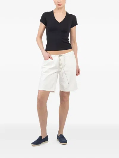 Still Here Drawstring Shorts In Multi