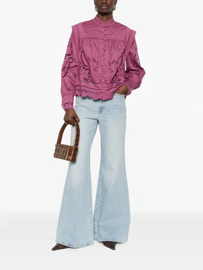 7 For All Mankind Retro Flared Jeans In Animal Print