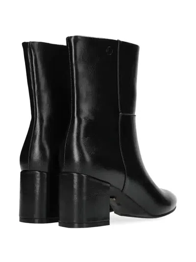 Mexx Pointed Block Heel Boots In Multi