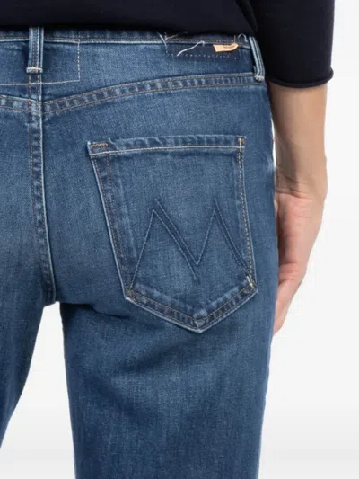 Mother Five-pocket Denim In Blue