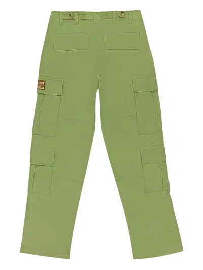 Sinclair Multi-pocket Cargo Trousers In Green
