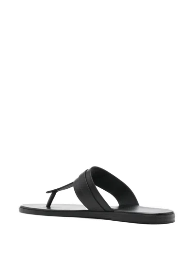 Tom Ford Flat Sandals Open Toe Single Strap In Black
