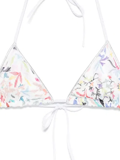 Missoni Triangle Bikini Swimsuit In Multi