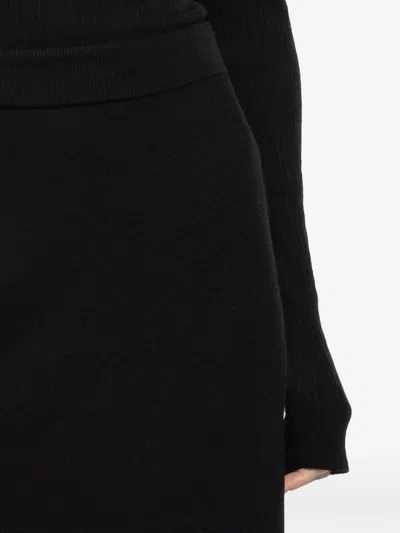 Simkhai A-line Midi Skirt In Black