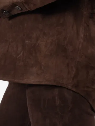 CATARINE 排扣衬衫式夹克