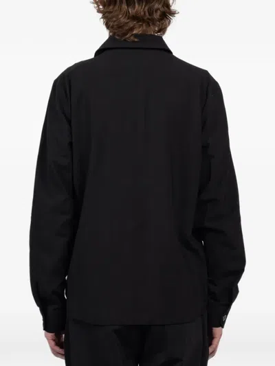 04651/trip In A Bag Button Overshirt In Black