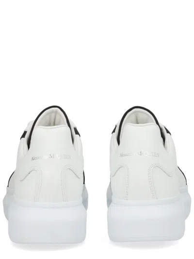 Alexander Mcqueen Contrast-panel Sneakers In White