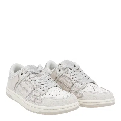 Amiri Glitter Skell Low-top Sneakers In White