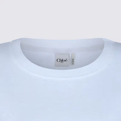 Chloé T-shirt E Polo Bianco In White