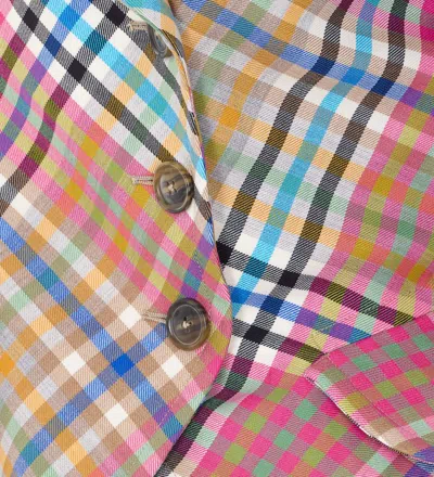 Vivienne Westwood Check Patterned Jacket In Multi