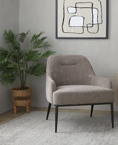 Lumisource 31" Fabric Marcel Contemporary Accent Chair In Pink