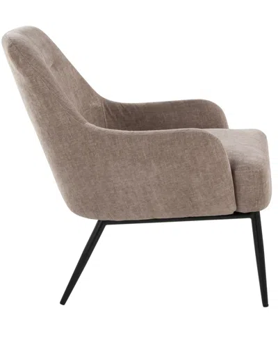 Lumisource 31" Fabric Marcel Contemporary Accent Chair In Pink