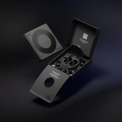 Loop Experience 2 Plus Earplugs Stylish Hearing Protection For Concerts & Festivals In Black