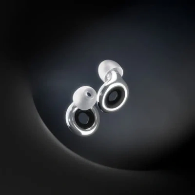 Loop Experience 2 Plus Earplugs Stylish Hearing Protection For Concerts & Festivals In Silver