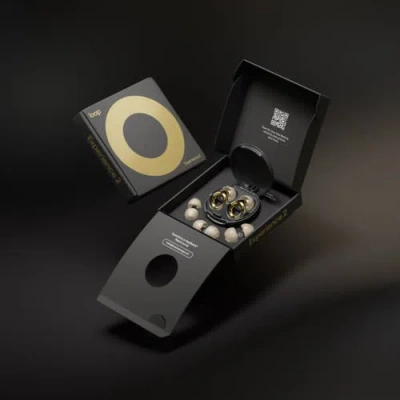 Loop Experience 2 Earplugs Stylish Hearing Protection For Concerts & Festivals In Gold