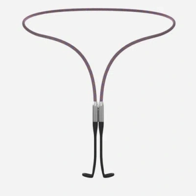 Loop Link Connector Cord For  Earplugs Magnetic Safety Cord In Purple