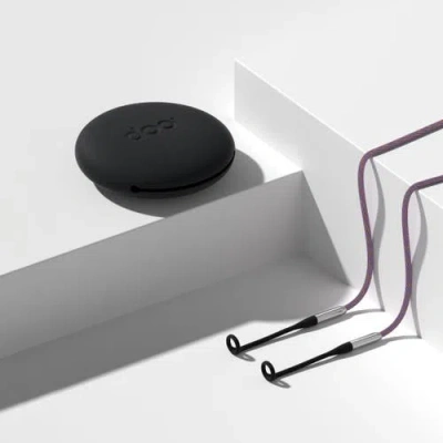 Loop Link Connector Cord For  Earplugs Magnetic Safety Cord In Purple