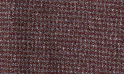 Tommy Bahama San Sebastian Microcheck Islandzone® Button-up Shirt In Burgundy