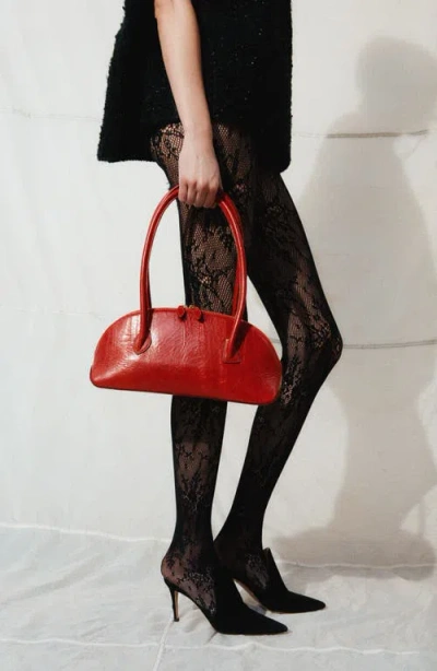 Liffner Dome Zipped Shoulder Bag In Red