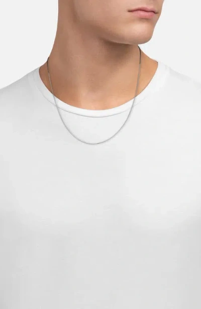 Miansai Lynx Chain Necklace In Silver