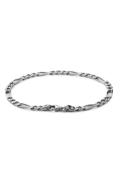 Miansai Figaro Chain Bracelet In Brown