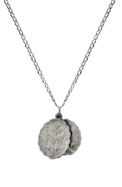 Miansai Saints Charm Necklace In Silver