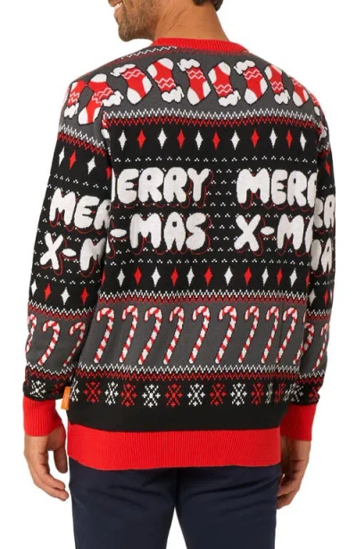 Opposuits Merry Jinglejoy Christmas Crewneck Sweater In Multi