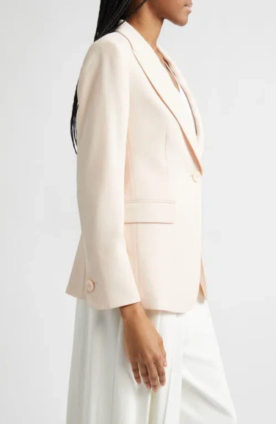 Emporio Armani One-button Blazer In Neutral
