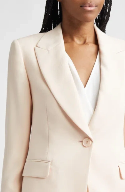 Emporio Armani One-button Blazer In Neutral