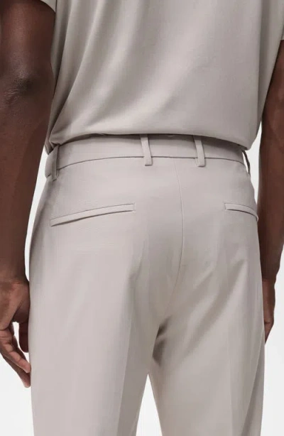 Mango Zurich Thermolite® Slim Fit Suit Pants In Neutral