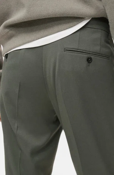 Mango Boston Regular-fit Suit Pants In Green