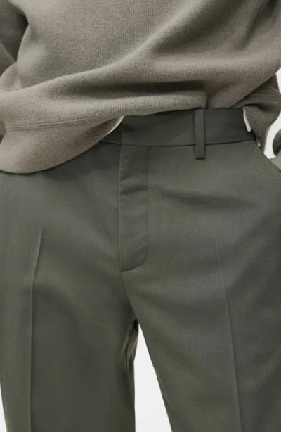Mango Boston Regular-fit Suit Pants In Green