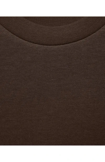 Mango Sweatshirt In Brown