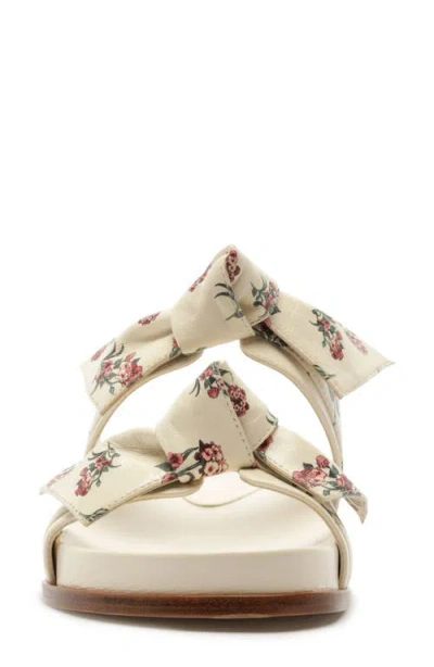 Alexandre Birman X Agua By Agua Bendita Maxi Clarita Slide Sandal In Multi