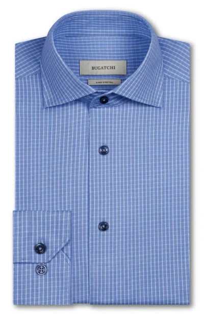 Bugatchi Devon Ooohcotton® Plaid Button-up Shirt In Blue