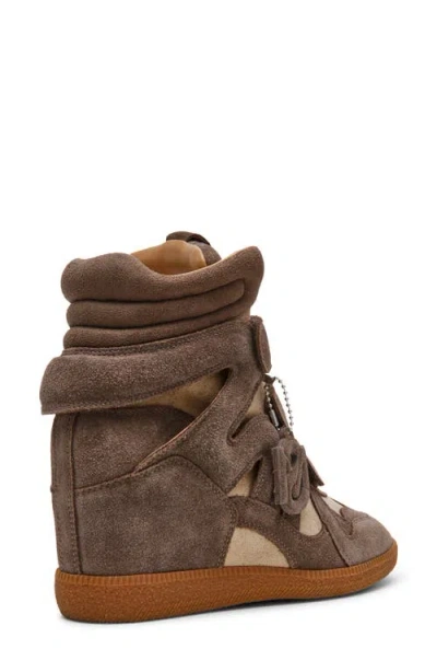 Steve Madden Mavis Wedge High Top Sneaker In Multi
