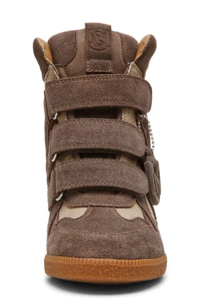 Steve Madden Mavis Wedge High Top Sneaker In Multi