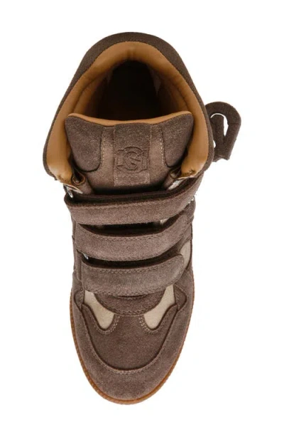 Steve Madden Mavis Wedge High Top Sneaker In Multi