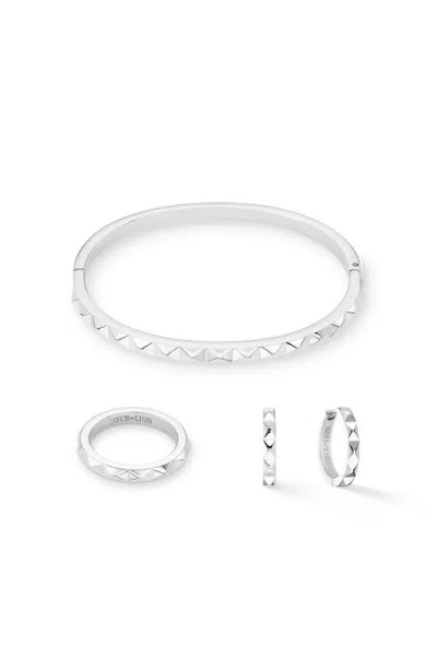 Coeur De Lion Bangle Spikes In Silver