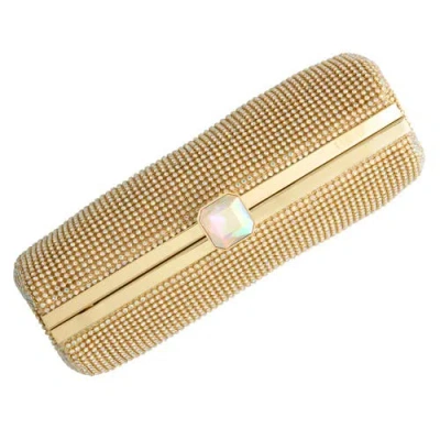 Whiting & Davis Grace Crystal Top In Gold