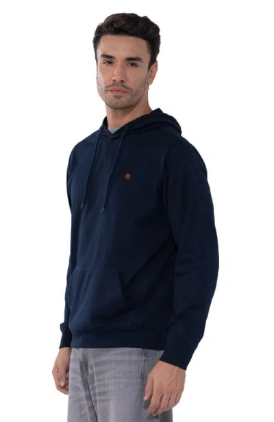 Members Only Pullover Hooded Sweatshirt In Blue